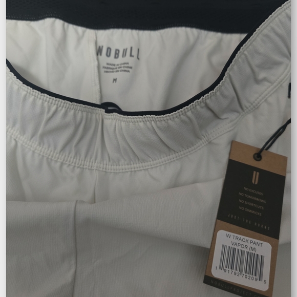 NOBULL Vapor White Track Pants - Picture 3 of 3